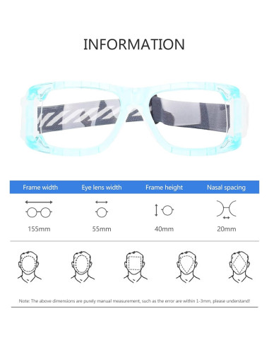 Gafas Deportivas SooGree para Baloncesto y Fútbol