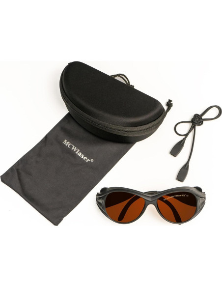 Gafas de Seguridad Lásers OD5+ 190-540nm y 800-1700nm