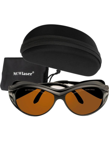 Gafas de Seguridad Lásers OD5+ 190-540nm y 800-1700nm