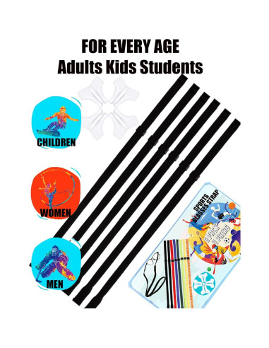 Correa de Gafas HORNYPOOT 29cm Elástica para Niños y Adultos