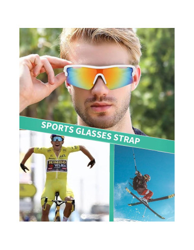 Correa de Gafas HORNYPOOT 29cm Elástica para Niños y Adultos