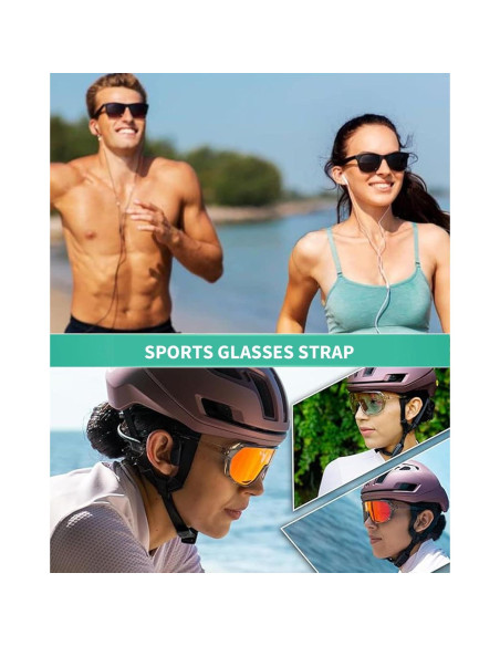 Correa de Gafas HORNYPOOT 29cm Elástica para Niños y Adultos