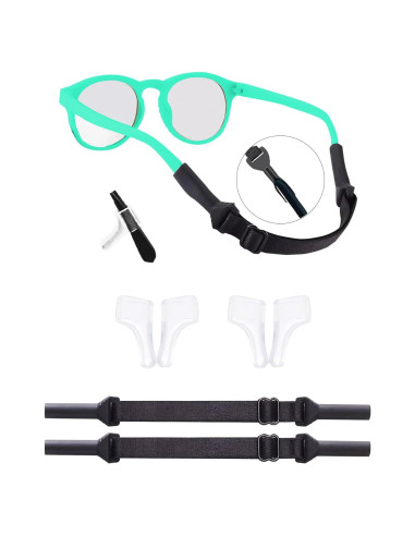 Correa de Gafas HORNYPOOT Ajustable para Niños 16.5-25.4 cm
