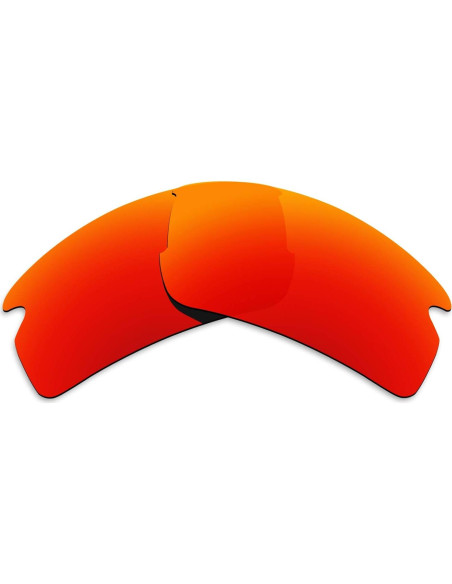 Lentes Polarizados Alphax para Oakley Flak 2.0 - Rojo Fuego