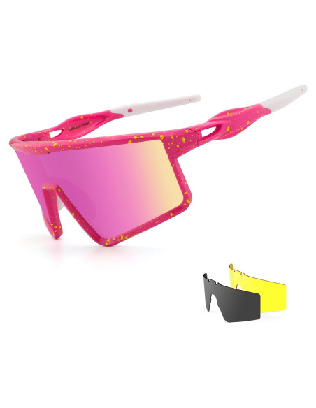 Gafas de Ciclismo Xiyalai XQ550D con 3 Lentes Intercambiables