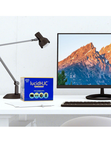 Toallitas de limpieza Lucidhjc 400 unidades para lentes y pantallas