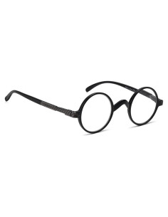 Gafas de Lectura Redondas Vintage BLUELESS - Color Negro