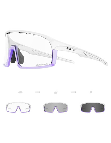 Gafas de Ciclismo SCVCN Fotoquímicas UV400 Ajustables