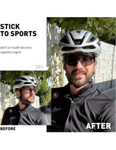 Gafas de Ciclismo SCVCN Fotoquímicas UV400 Ajustables 2