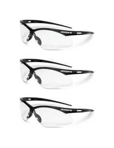Gafas de Seguridad Jackson SG - Lentes Antirayaduras - 3 Estilos