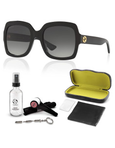 Gucci GG 0036SN Gafas de Sol Rectangulares para Mujer 54mm