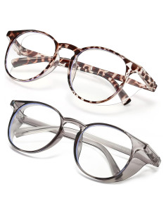 Gafas de Seguridad Outray 2 Pares Antiempañantes Luz Azul