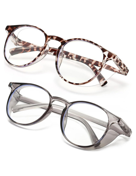 Gafas de Seguridad Outray 2 Pares Antiempañantes Luz Azul