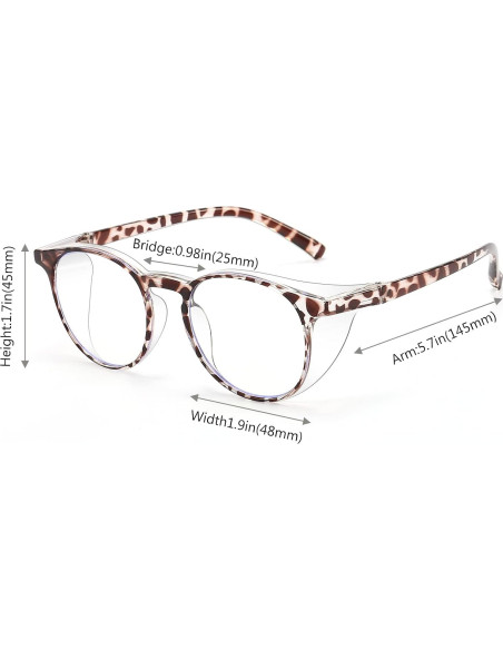 Gafas de Seguridad Outray 2 Pares Antiempañantes Luz Azul