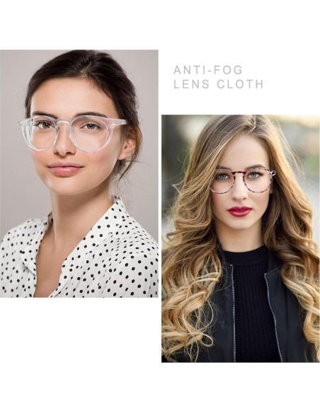 Gafas de Seguridad Outray 2 Pares Antiempañantes Luz Azul