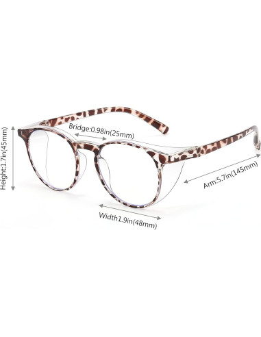 Gafas de Seguridad Outray 2 Pares Antiempañantes Luz Azul