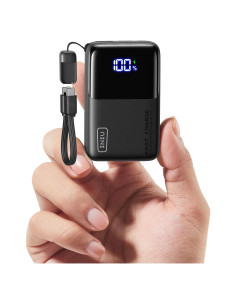 Cargador Portátil INIU 10000mAh 45W Carga Rápida USB-C Negro
