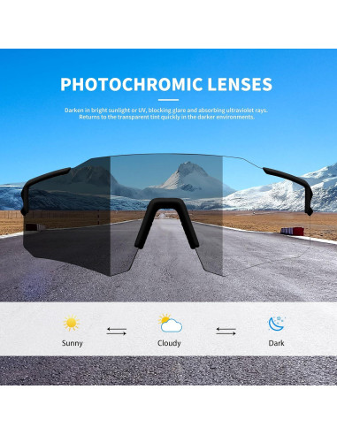 Gafas de Ciclismo ALTALIST Legacy3 UV400 Intercambiables