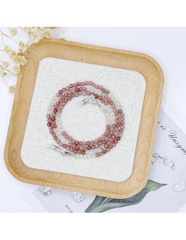 Cadena de Gafas Elegante con Perlas y Cobre 69.85 cm