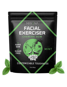 Chicle Duro Mayena para Mandíbula 400 Piezas Sabor Menta