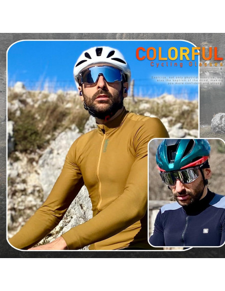 Gafas de sol KAPVOE polarizadas UV400 para ciclismo y deportes