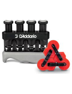 Fortalecedor de Dedos D'Addario Varigrip y Fiddilink - Ejercitador de Manos