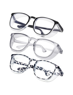 Gafas de Seguridad Konqkin Anti-Niebla y Anti-Luz Azul