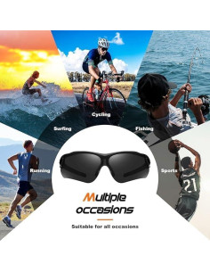 Gafas de Seguridad Policarbonato Anti-Rayas UV 99.9% Plata 2