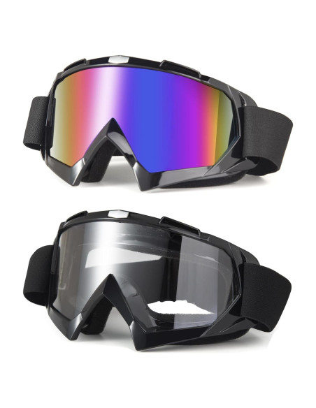 Gafas de Motocross LJDJ Lj24-06 con Lentes UV y Antivaho