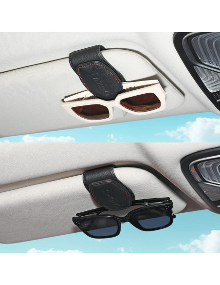 Soporte de Gafas Vinlley para Visera de Coche - Negro
