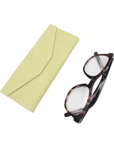 Estuche de Gafas Real Sic Oliva - Duro y Plegable 16x7 cm 2