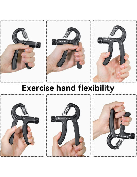 Fortalecedor de Agarre de Mano Tenalleys Ajustable 5-60kg