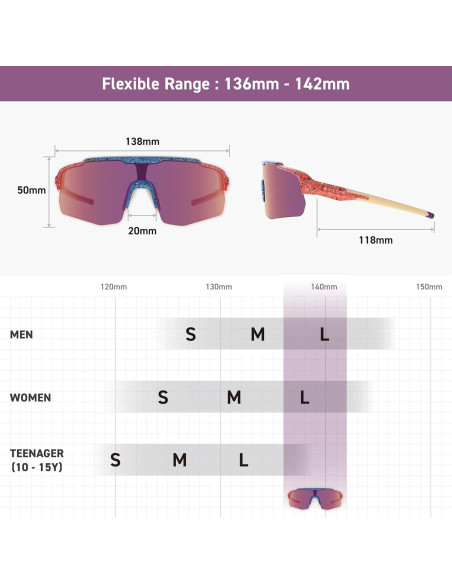 Gafas de sol EYEGLAD Motionview HD para deportes UV400