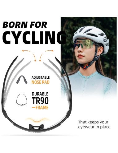 Gafas de Ciclismo ROCKBROS UV Protección Viento Arena