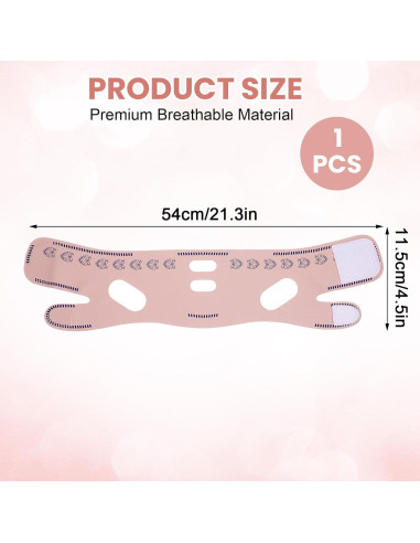 Correa Reutilizable Elevadora de Mandíbula CIATBYYJ - Transpirable