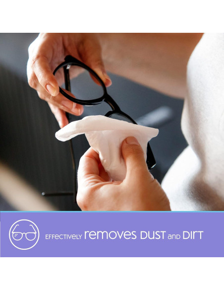 Toallitas para Lentes Nice 'N CLEAN 400 Unidades Sin Amoníaco