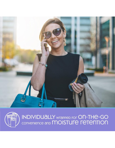 Toallitas para Lentes Nice 'N CLEAN 400 Unidades Sin Amoníaco