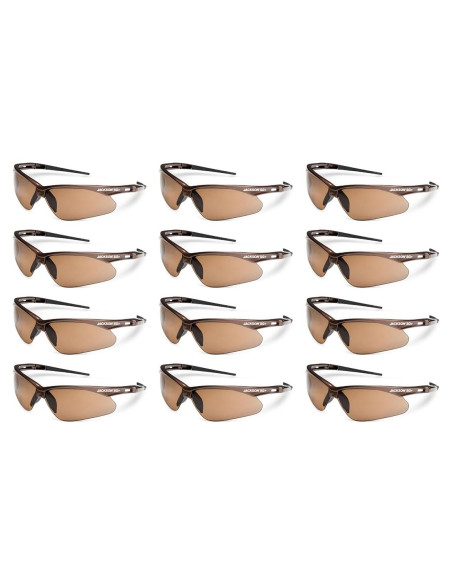 Gafas de Seguridad Jackson SG - Protección UV - Paquete 12