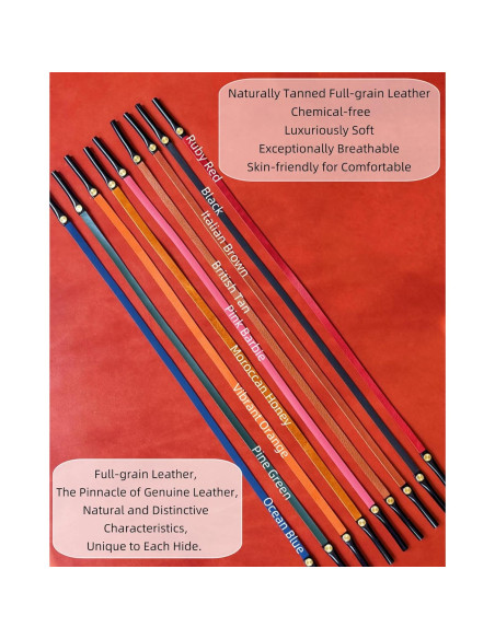 Correa de Gafas de Cuero PVS-001 para Sol y Vista