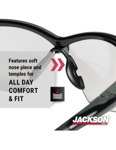 Gafas de Seguridad Jackson Safety SG - Protección UV 99.9% 2