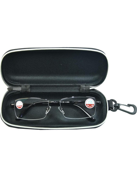 Estuches para gafas semi-rígidos unisex - 9 piezas