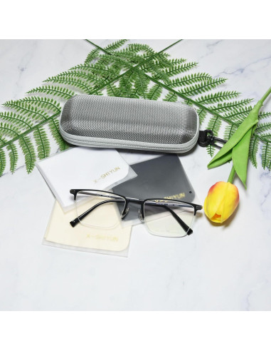 Estuches para gafas semi-rígidos unisex - 9 piezas