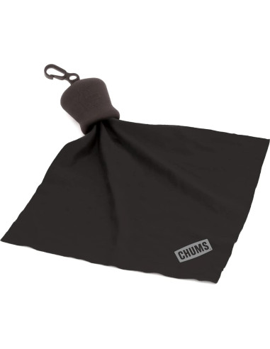 Paño de limpieza Chums Microfibra con estuche negro 20x20 cm