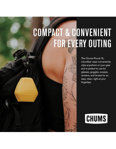 Paño Limpiador Chums Pouch XL Microfibra Aqua Compacto