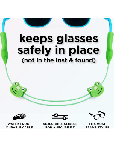 Correa para Gafas Pilotfish Niños Ajustable Sin Cola