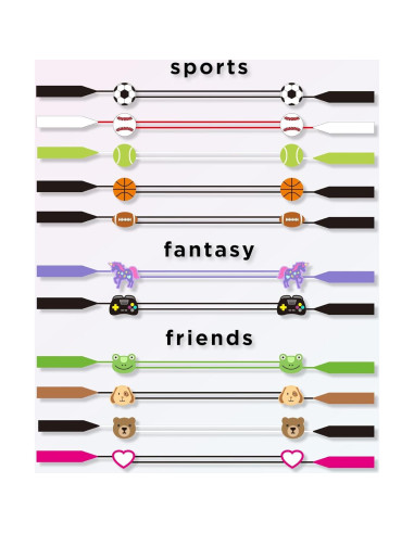 Correa para Gafas Pilotfish Niños Ajustable Sin Cola