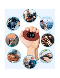 Dinamómetro Electrónico de Mano AMIR SO66R hasta 180kg 2