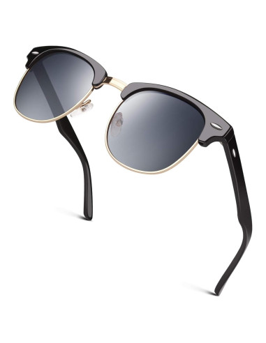 Gafas de Sol GQUEEN GQO6 Polarizadas Clásicas para Hombres y Mujeres