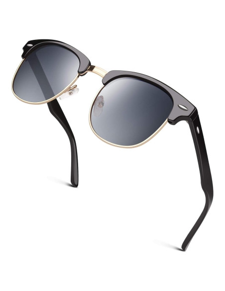 Gafas de Sol GQUEEN GQO6 Polarizadas Clásicas para Hombres y Mujeres