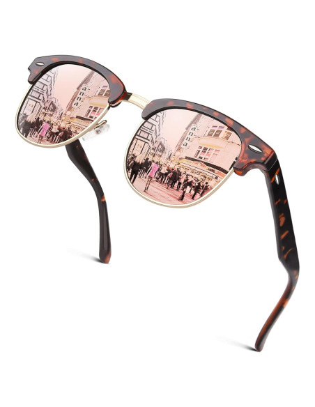 Gafas de Sol GQUEEN Polarizadas Clásicas para Hombres y Mujeres